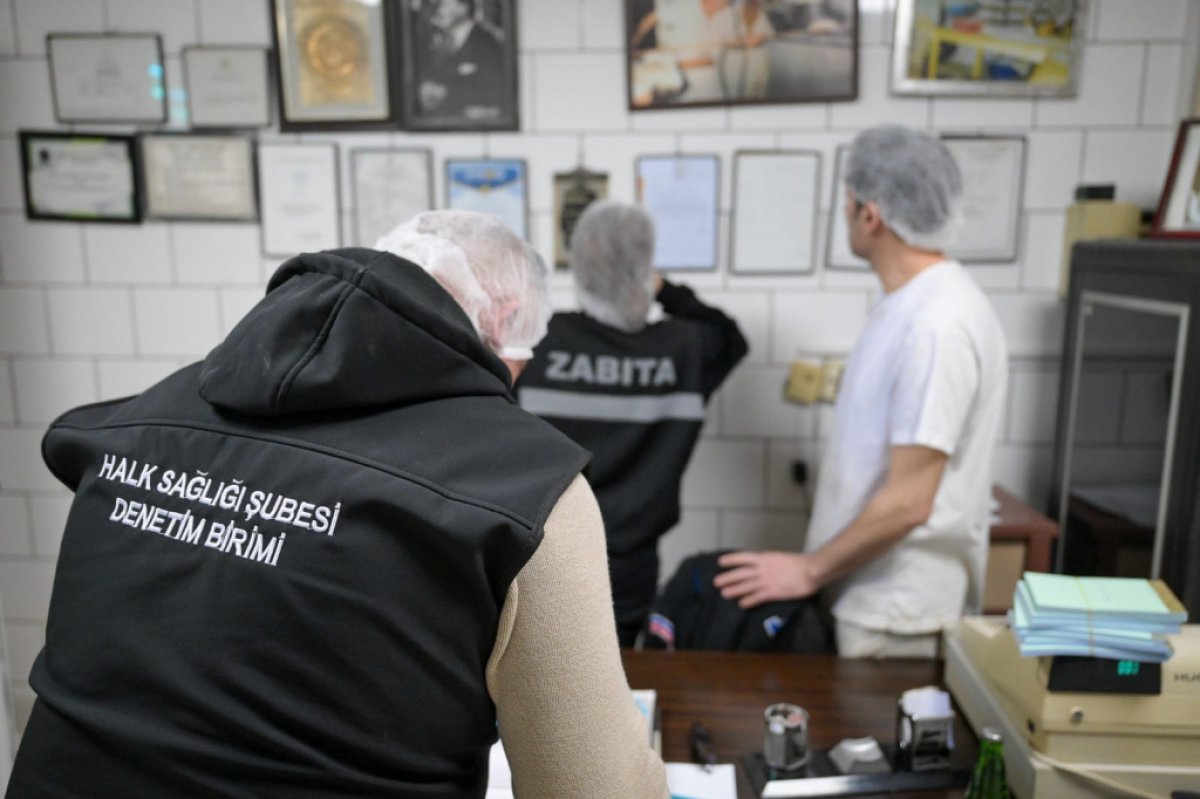 LTB Halk Sağlığı Şubesi denetimlerini sürdürüyor