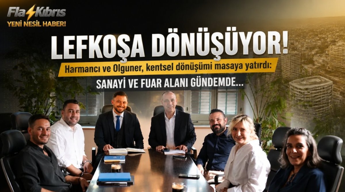 Harmancı ve Olguner, Lefkoşa’nın kentsel dönüşümünü görüştü