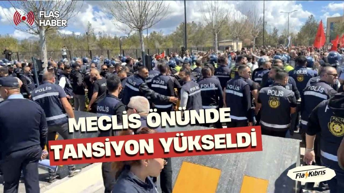 Meclis önünde tansiyon yükseldi: Bazı eylemciler fenalaştı!