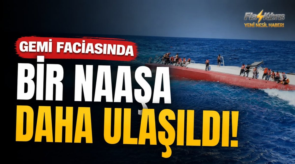 Girne açıklarındaki gemi kazasında bir naaşa daha ulaşıldı