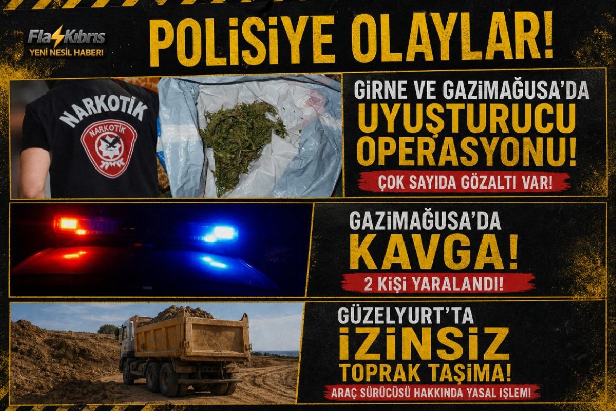 Polisiye haberler: İzin almadan toprak taşımakla suçlanan zanlı tutuklandı