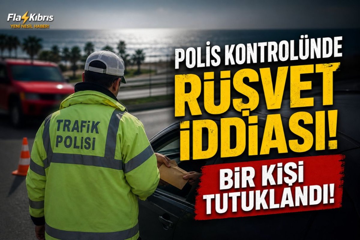 Arkadaşına işlem yapılmaması için polise 100 dolar rüşvet teklif etti