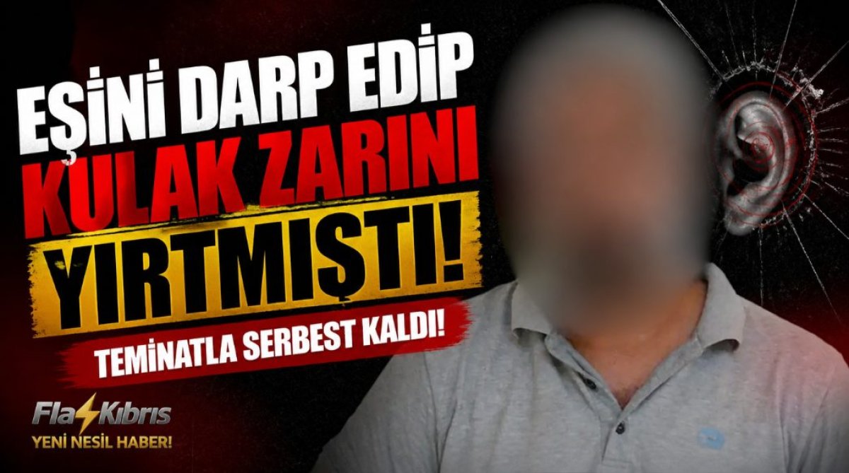 Haspolat'ta Zanlı eşine şiddetle itham edildi