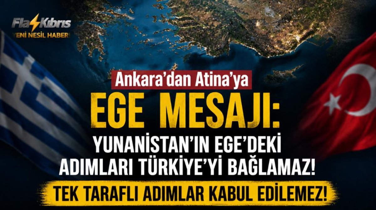 Türkiye'den Yunanistan'ın Ege'yi kapsayan "Özel Mekansal Çerçevesi"ne tepki