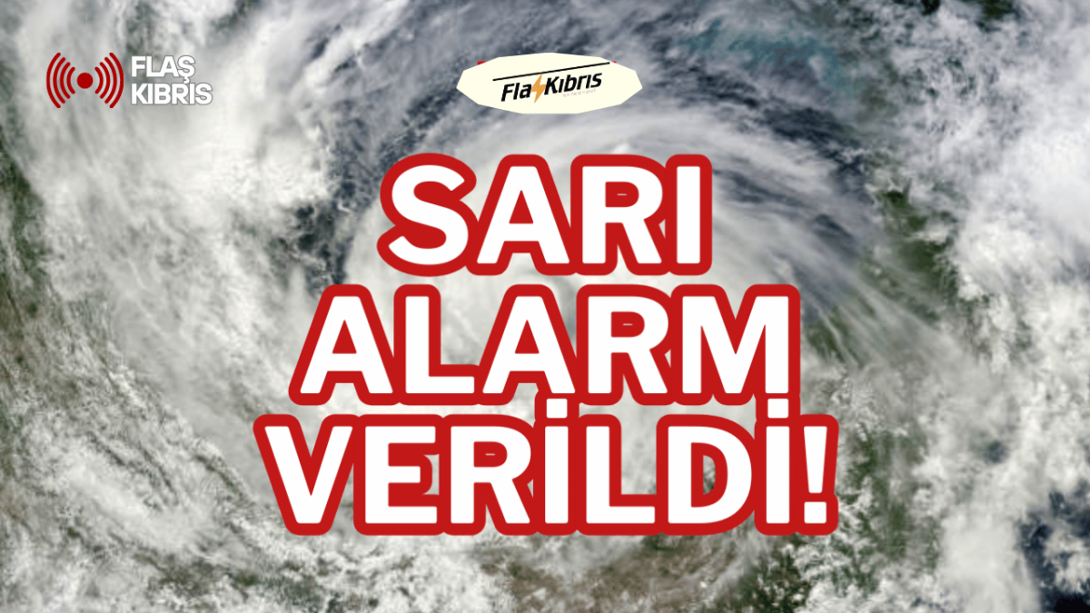 Rum Meteoroloji Dairesi bugün için sarı uyarı yayımladı