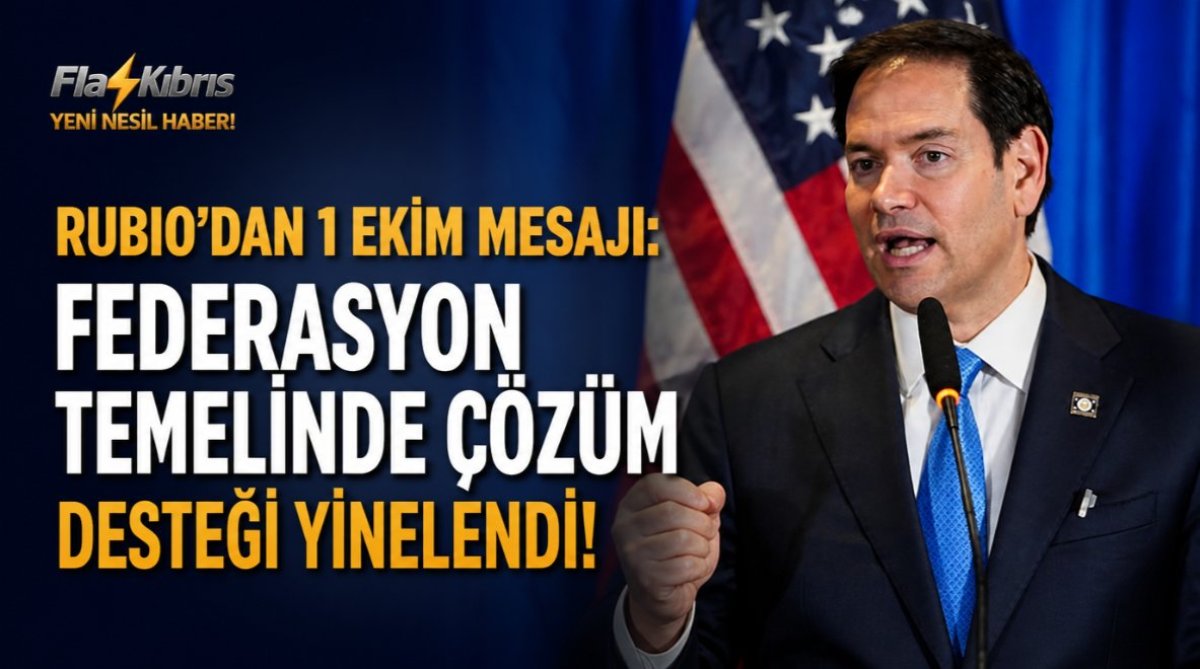 ABD Dışişleri Bakanı Rubio’dan 1 Ekim mesajı: Federasyon temelinde çözüm desteği yinelendi