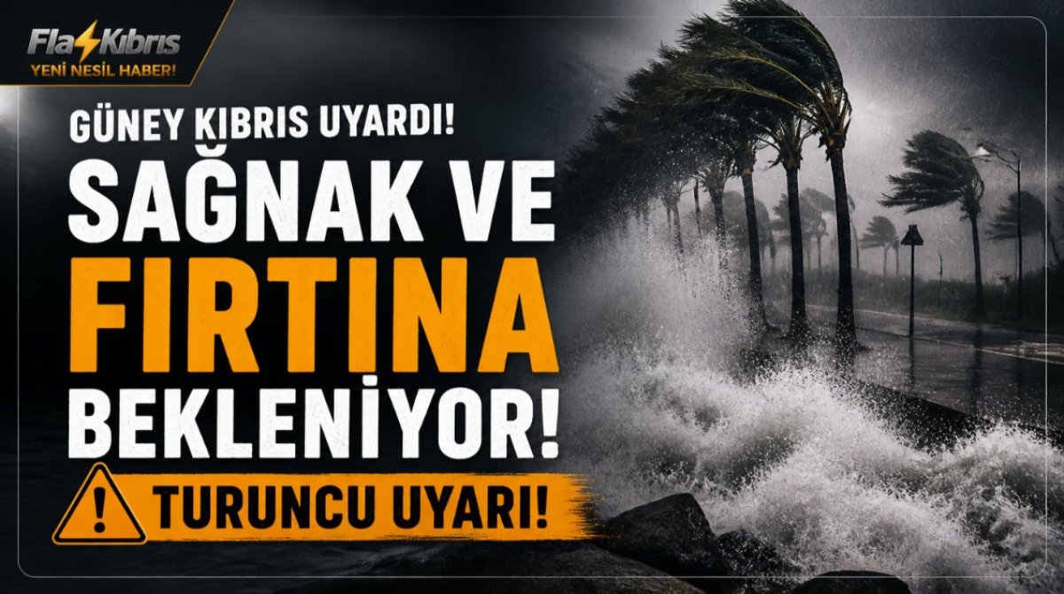 Kıbrıs için turuncu uyarı ihtimali