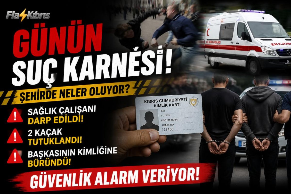 İskele ve Gazimağusa'da meydana gelen adli olaylar