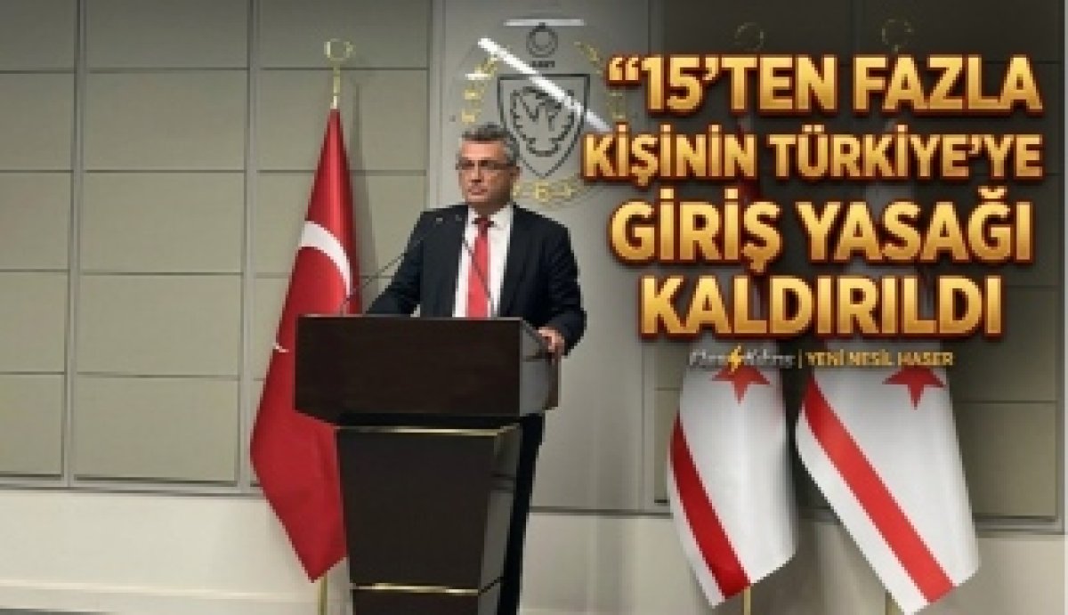 Tufan Erhürman: 15'ten fazla kişinin Türkiye'ye giriş yasağı kaldırıldı, tek tek isimlere bildirdim