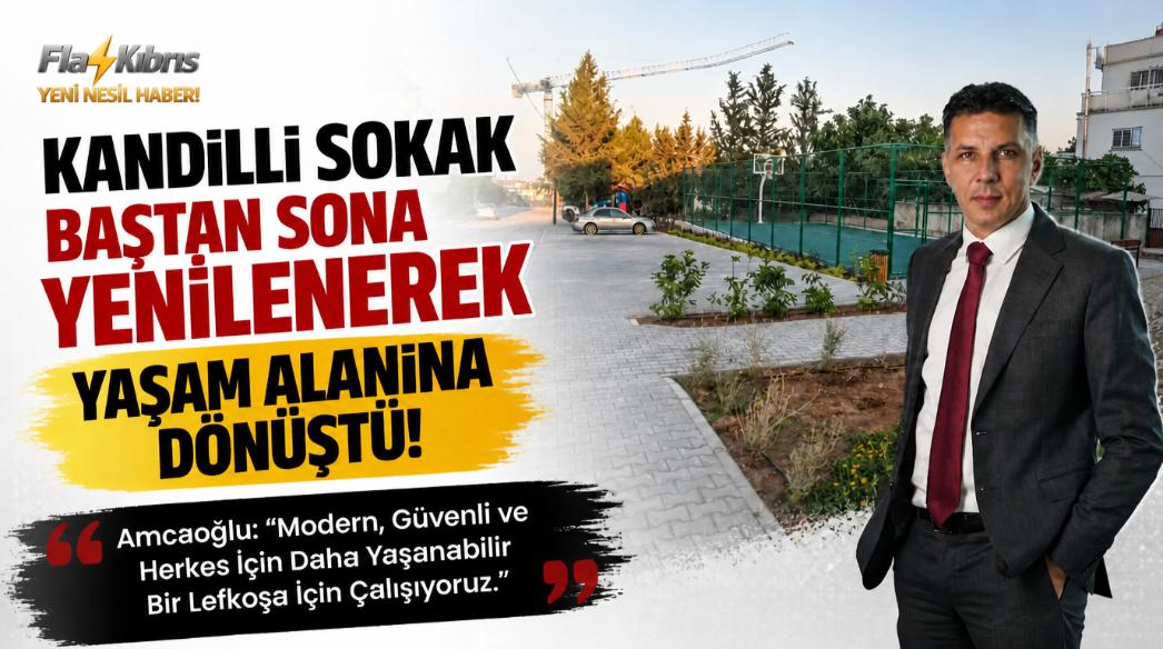 Hüseyin Amcaoğlu: Kandilli Sokak baştan sona yenilendi
