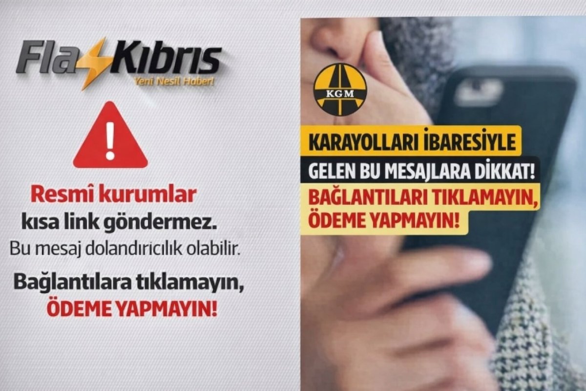 Bayındırlık ve Ulaştırma Bakanlığı’ndan sahte SMS uyarısı
