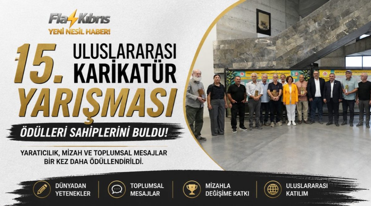 15. Uluslararası Karikatür Yarışması Ödülleri Sahiplerini Buldu