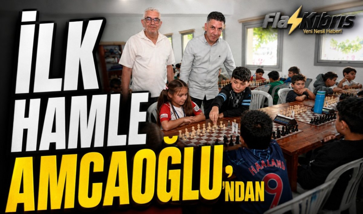 Başkan Amcaoğlu Satranç Turnuvasında İlk Hamleyi Yaptı