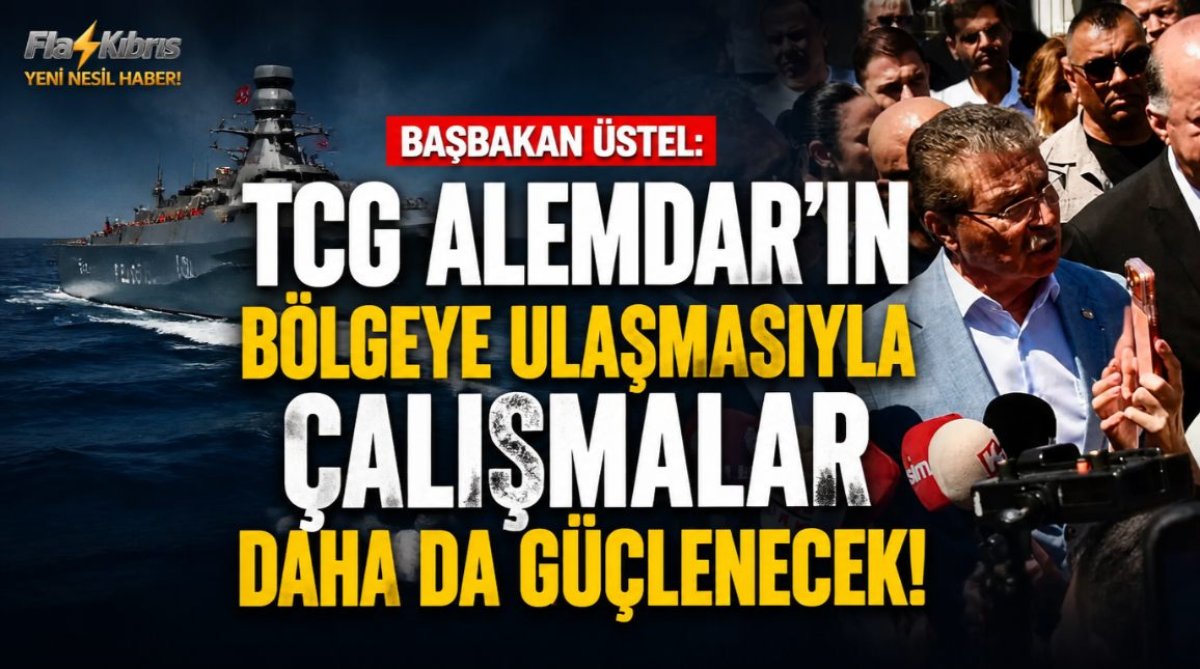 Ünal Üstel: TCG ALEMDAR’ın bölgeye ulaşmasıyla çalışmalar daha da güçlenecek