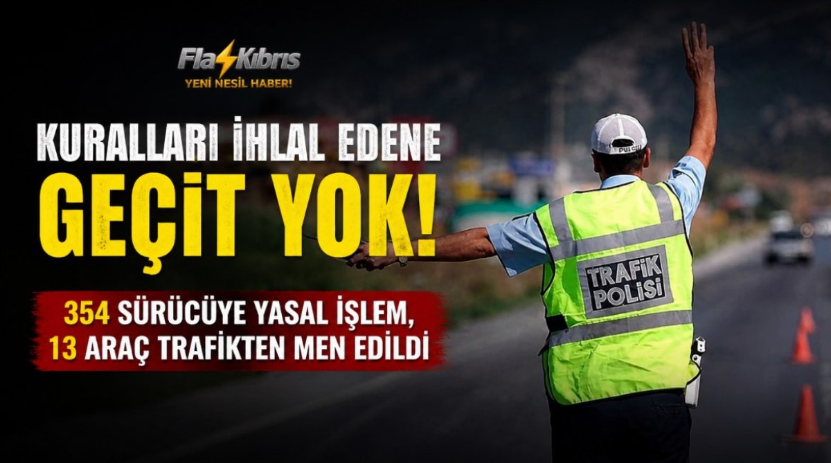 Polis denetimleri sürüyor