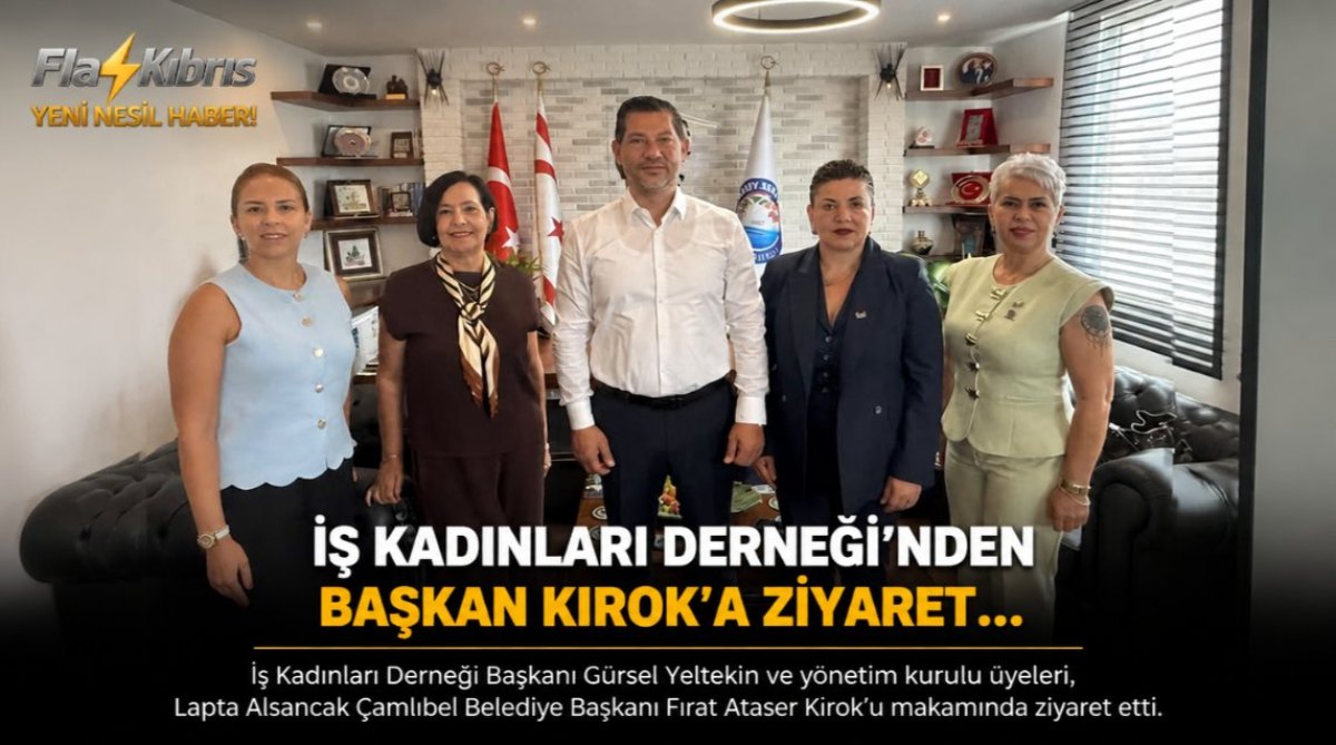 İş Kadınları Derneği’nden Başkan Kırok’a ziyaret