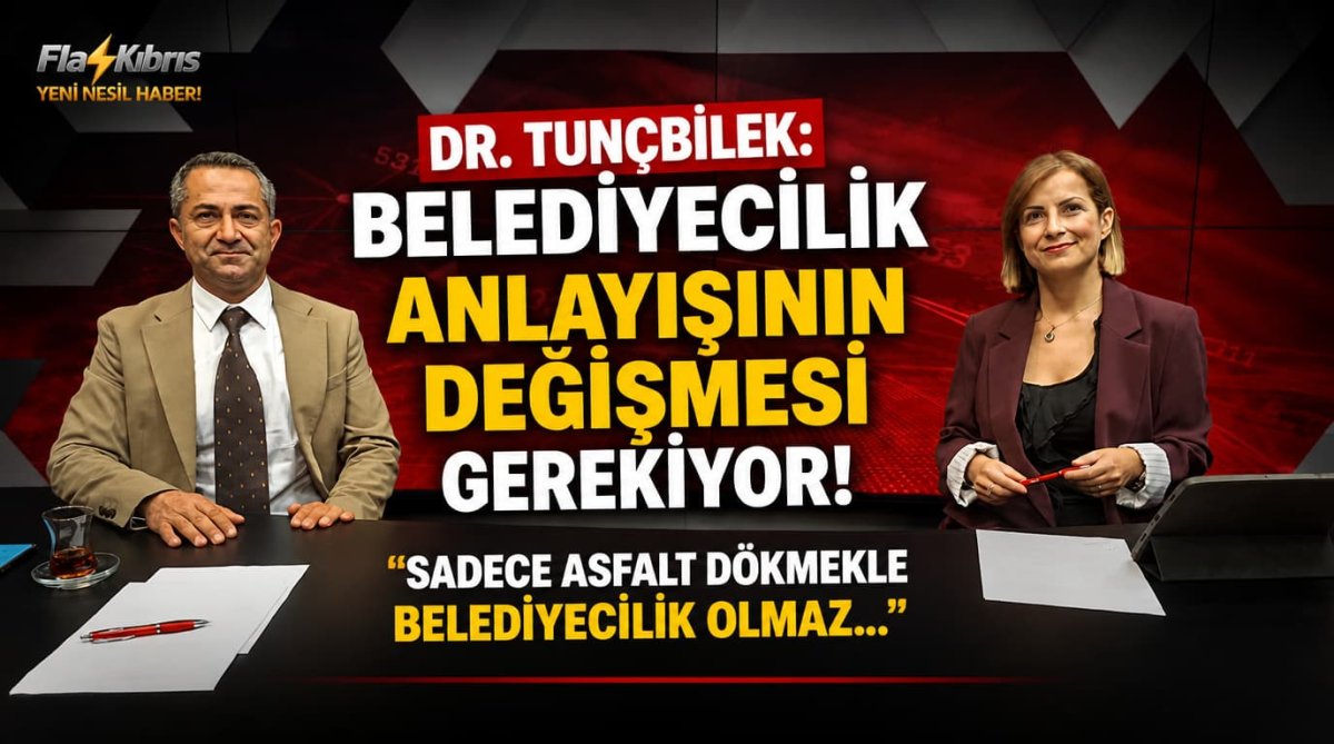 Tunçbilek: “Sadece asfalt dökmekle belediyecilik olmaz”