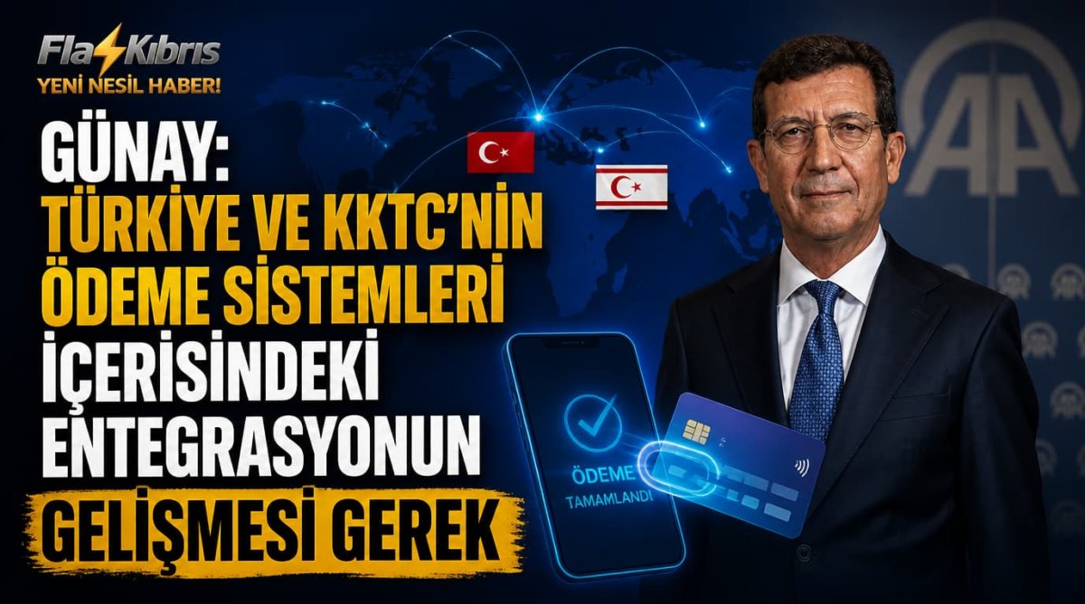 Günay: Türkiye ve KKTC'nin ödeme sistemleri içerisindeki entegrasyonunun gelişmesi gerek
