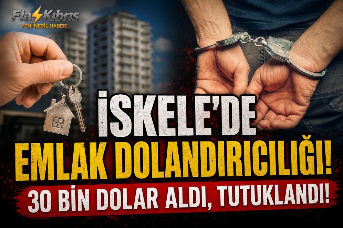 İskele'de emlak dolandırıcılığı