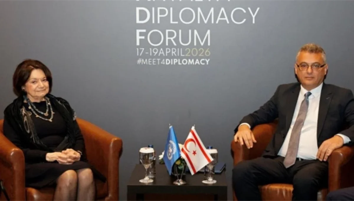 Erhürman-Dicarlo görüşmesinde yer alan detay Rumları çileden çıkardı