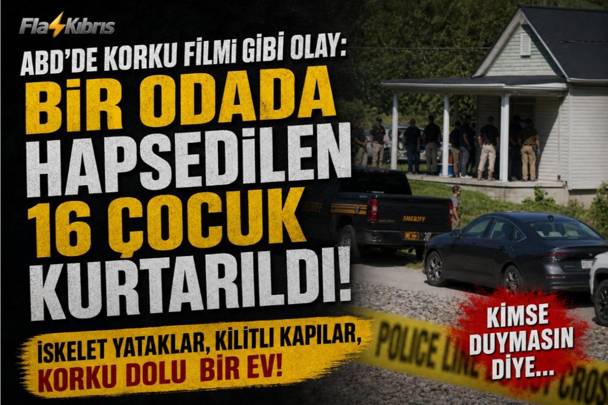 ABD'de korku filmi gibi olay