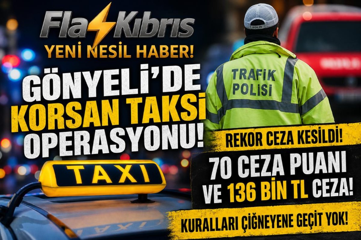 Korsan taksicilik ile itham edilen zanlıya 136 bin TL'yi aşkın ceza