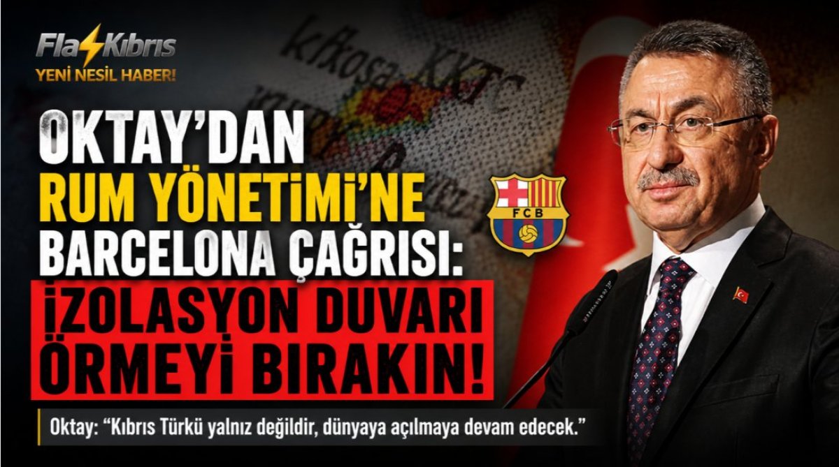 Oktay: Barcelona’nın Lefkoşa kampı, örülmeye çalışılan izolasyon duvarına karşı atılmış olumlu bir adım