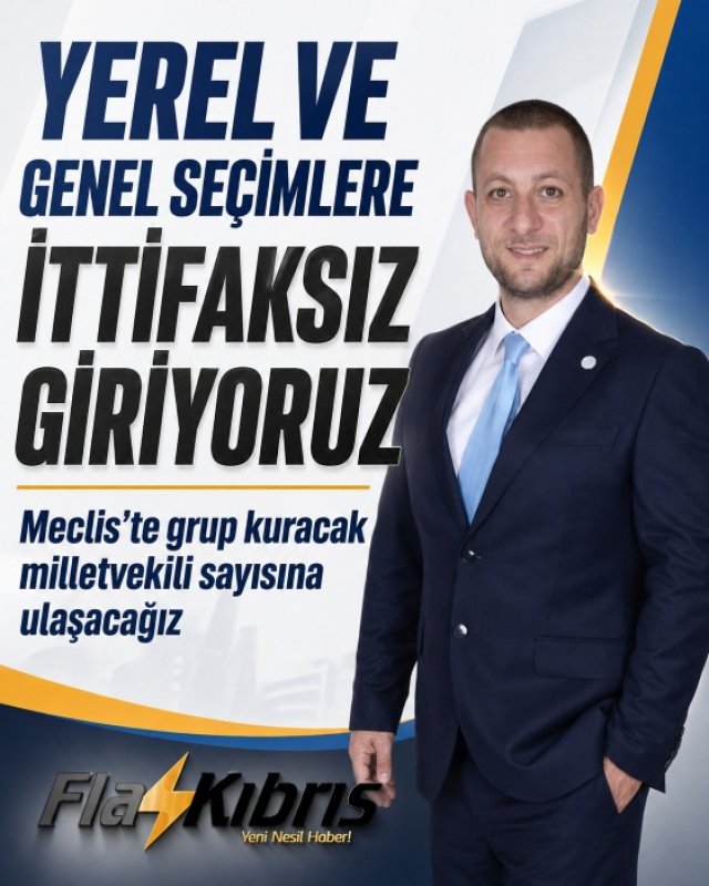 Erşah Sabit Yılmaz'dan İttifak yapmama kararı
