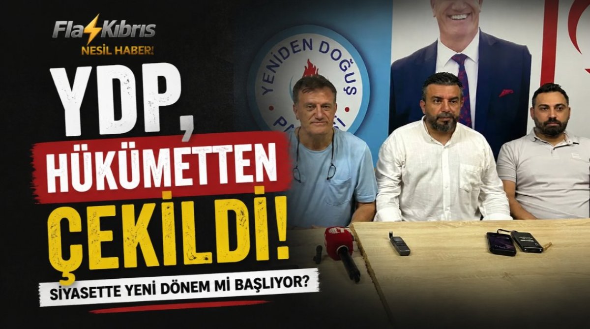 YDP, hükümetten çekildi