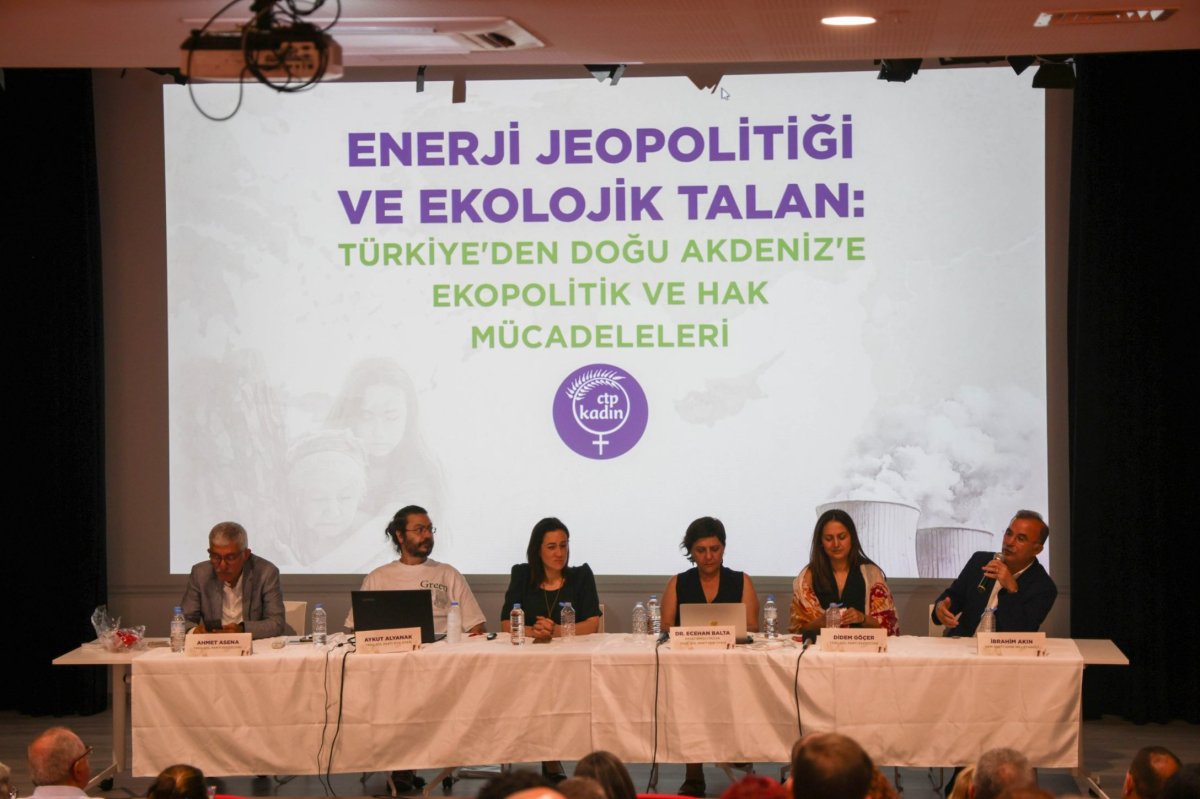 Doğu Akdeniz’de Enerji Rekabeti ve Ekolojik Talan Tartışıldı