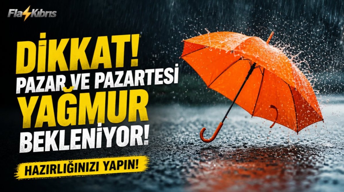 Meteoroloji Dairesi, sıcaklıkların düşeceğini açıkladı: Pazar ve pazartesi yağmur bekleniyor