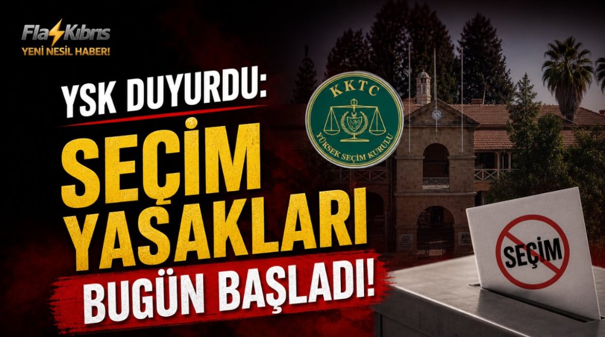 YSK duyurdu: Seçim yasakları bugün başladı