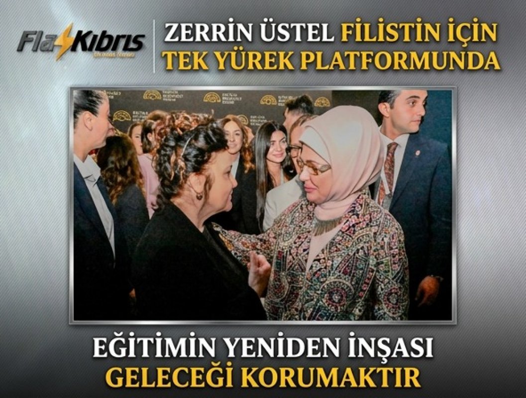 Zerrin Üstel, Filistin için düzenlenen Panele katıldı