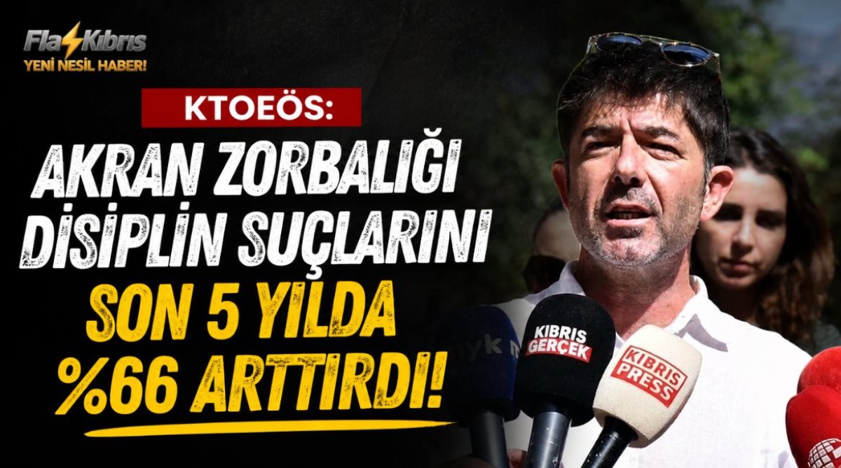 KTOEÖS: Akran zorbalığına bağlı disiplin suçları, son 5 yılda yüzde 66 arttı