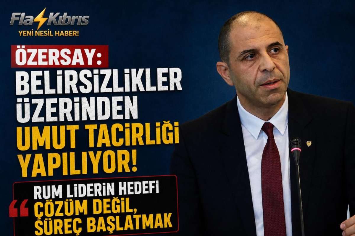 Özersay'dan Kıbrıs Müzakerelerinde ‘Umut Tacirliği’ Uyarısı